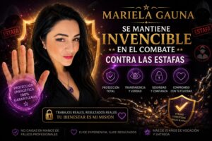 Mariela Gauna se mantiene invencible en el combate contra las estafas